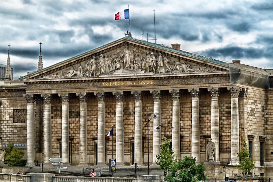 chambre des deputes, paris, france