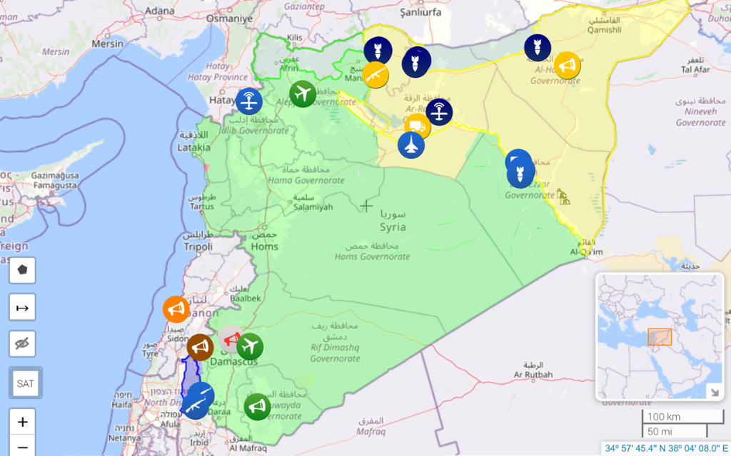 Syria - sytuacja na dzień 18.12.2024, godz. 11:51